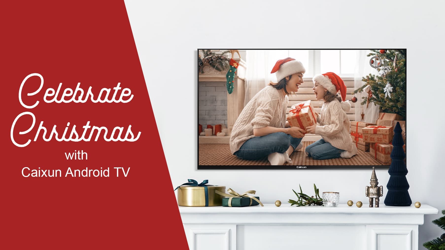 Celebrate Christmas With Caixun Android TV